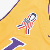 Shaquille O'Neal #34 Los Angeles Lakers 2001-02 Mitchell & Ness Authentic NBA Jersey Yellow - Taass outlet