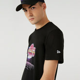 Los Angeles Lakers Futuristic New Era NBA T-Shirt Black - Taass outlet