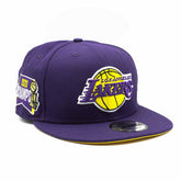 Los Angeles Lakers 2020 NBA Champs New Era 9FIFTY Snapback NBA Cap Purple - Taass Online