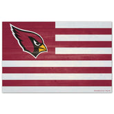 Arizona Cardinals WinCraft NFL Americana Wood Sign - Taass on sale