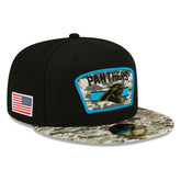 Carolina Panthers 2021 NFL On-Field Salute to Service New Era 59FIFTY Fitted Cap - Taass outlet