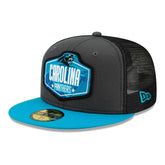 Carolina Panthers Official 2021 NFL Draft New Era 59FIFTY Fitted Cap - Taass US