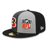 Cincinnati Bengals Colorway 2023 NFL Sideline New Era 59FIFTY Fitted Cap - Taass discount
