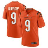 Joe Burrow #9 Cincinnati Bengals Nike Game NFL Jersey Alternate Orange - Taass outlet