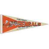 Cincinnati Bengals Premium Throwback NFL Pennant - Taass US