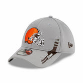 Cleveland Browns Gray 2021 NFL Sideline New Era 39THIRTY Flex Cap - Taass outlet