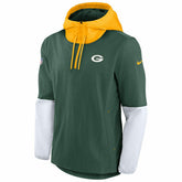 Green Bay Packers Lightweight 2021 NFL Sideline Nike Player Jacket - Taass for sale