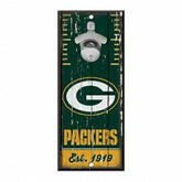 Green Bay Packers NFL Bottle Opener Sign - Taass sale