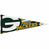 Green Bay Packers Big Logo Premium Football NFL Pennant - Taass for sale