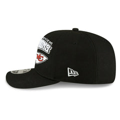Kansas City Chiefs 2024-25 AFC Champions Locker Room New Era 9SEVENTY Cap - Taass US