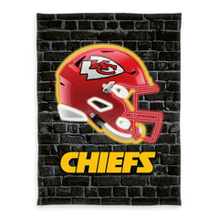 Kansas City Chiefs Wellsoft Throw Blanket Black - Taass discount