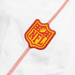 Kansas City Chiefs 2024 NFL Sideline Nike Dri-FIT Coach UV Top White - Taass US