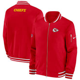 Kansas City Chiefs NFL Sideline Nike Coach Bomber Jacket - Taass sale