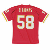 Derrick Thomas #58 Kansas City Chiefs Throwback NFL Jersey Red - Taass sale