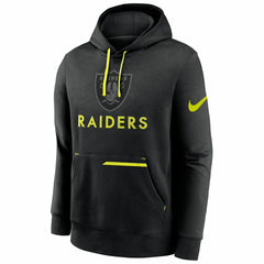 Las Vegas Raiders Nike VOLT NFL Hoodie Black - Taass Online