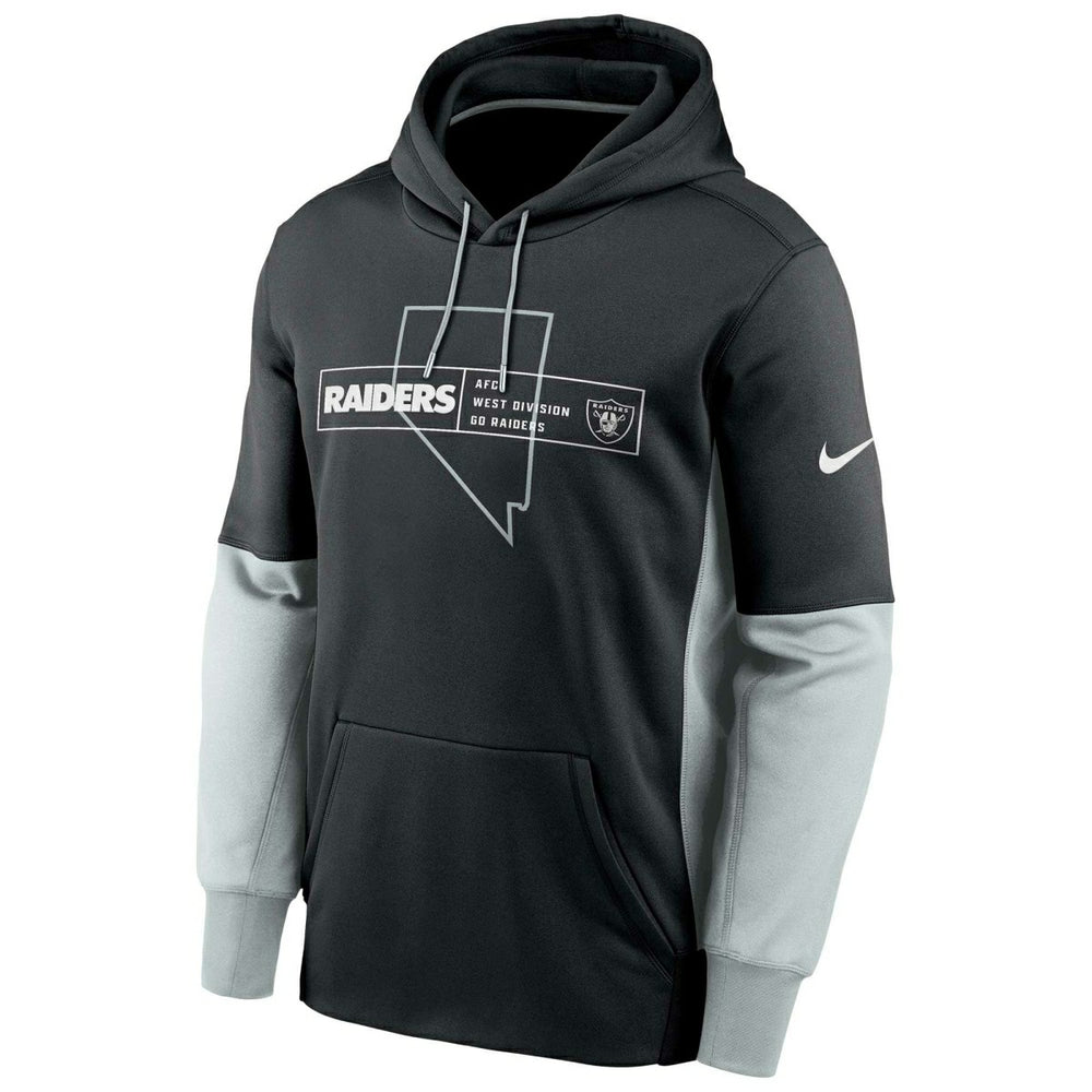 Las Vegas Raiders Color Block Nike Therma NFL Hoodie - Taass outlet