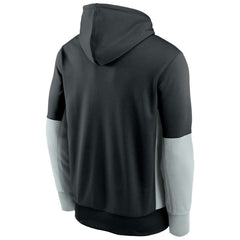 Las Vegas Raiders Color Block Nike Therma NFL Hoodie - Taass outlet