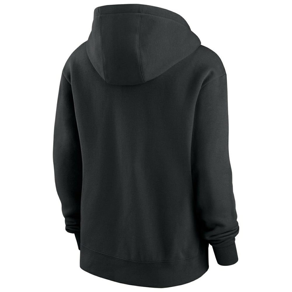 Las Vegas Raiders Wordmark Nike Club NFL Hoodie Black (WOMEN'S) - Taass discount