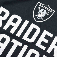 Las Vegas Raiders Team Slogan Nike Long Sleeve Shirt Black - Taass Online