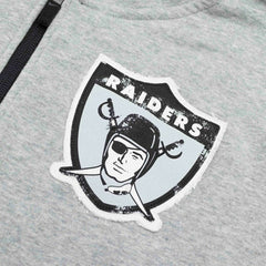 Las Vegas Raiders Historic Nike NFL Full-Zip Fleece Hoodie Gray - Taass on sale
