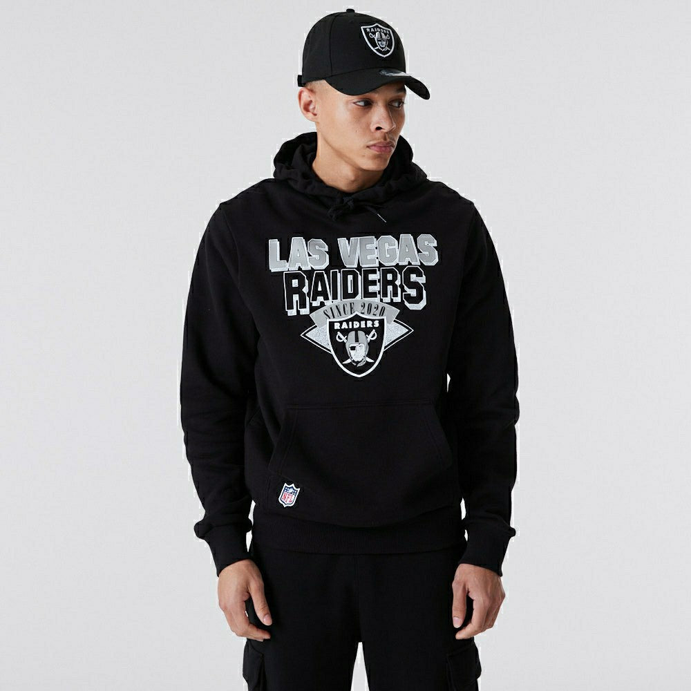 Las Vegas Raiders Established New Era NFL Hoodie Black - Taass for sale