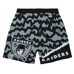 Oakland Raiders Mitchell & Ness Jumbotron 2.0 NFL Shorts - Taass US