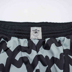 Oakland Raiders Mitchell & Ness Jumbotron 2.0 NFL Shorts - Taass US
