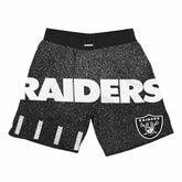 Oakland Raiders Jumbotron Throwback Mitchell & Ness NFL Shorts Black - Taass for sale