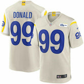 Aaron Donald #99 Los Angeles Rams Nike Game NFL Jersey Bone - Taass Online