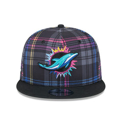Miami Dolphins 2024 NFL Crucial Catch New Era 9FIFTY Snapback Cap - Taass US