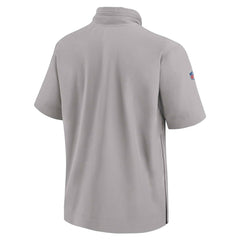 Miami Dolphins 2024 NFL Sideline Nike Lightweight Coach Jacket Gray - Taass sale