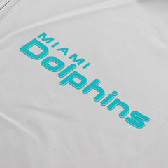 Miami Dolphins 2024 NFL Sideline Nike Lightweight Coach Jacket Gray - Taass sale
