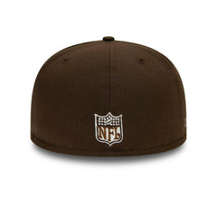 Miami Dolphins Walnut Super Bowl VII New Era 59FIFTY Fitted NFL Cap - Taass US