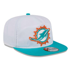 Miami Dolphins 2024 NFL Training Camp New Era Golfer Snapback Cap White - Taass for sale