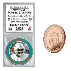 NFL Collectors Coins Series 1 Tyreek Hill Miami Dolphins Commemorative Coin - Taass Online
