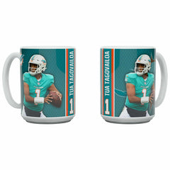 Tua Tagovailoa Miami Dolphins Jumbo Mug (450 ml) - Taass outlet