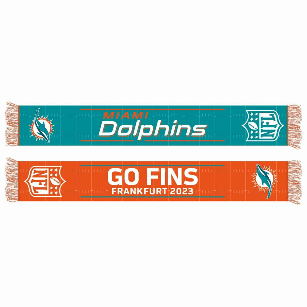 2023 NFL Frankfurt Games Miami Dolphins Scarf - Taass sale