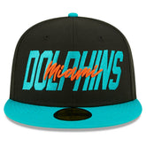 Miami Dolphins 2022 NFL Draft On-Stage New Era 59FIFTY Fitted Cap - Taass on sale