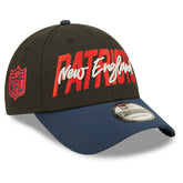 New England Patriots Official 2022 NFL Draft New Era 9FORTY Adjustable Cap - Taass for sale