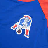 New England Patriots Raglan NFL Throwback Nike Crewneck Pullover - Taass sale