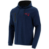 New England Patriots Mono Doorbusters Premium NFL Hoodie Navy - Taass outlet