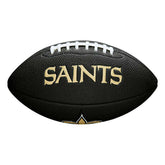 New Orleans Saints NFL Wilson Mini Football Black - Taass on sale