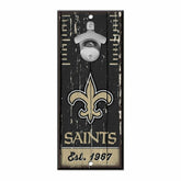 New Orleans Saints NFL Bottle Opener Sign - Taass sale
