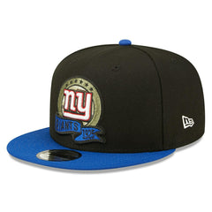 New York Giants 2022 NFL On-Field Salute to Service New Era 9FIFTY Snapback Cap - Taass outlet