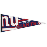 New York Giants Big Logo Premium Football NFL Pennant - Taass discount