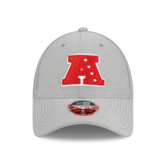 New York Jets AFC 2024 Pro Bowl New Era Stretch-Snap 9FORTY NFL Cap Gray - Taass Online
