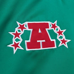 New York Jets Mitchell & Ness Heavyweight Satin NFL Jacket - Taass on sale