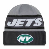 New York Jets 2023 NFL Sideline New Era Tech Knit Beanie Gray - Taass outlet