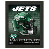 New York Jets NFL Team Helmet Framed Photo - Taass on sale