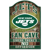 New York Jets WinCraft NFL Fan Cave Wood Sign - Taass outlet